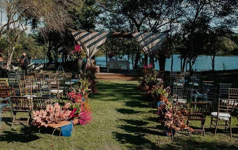 Espaço Lagoon - casamento ao ar livre