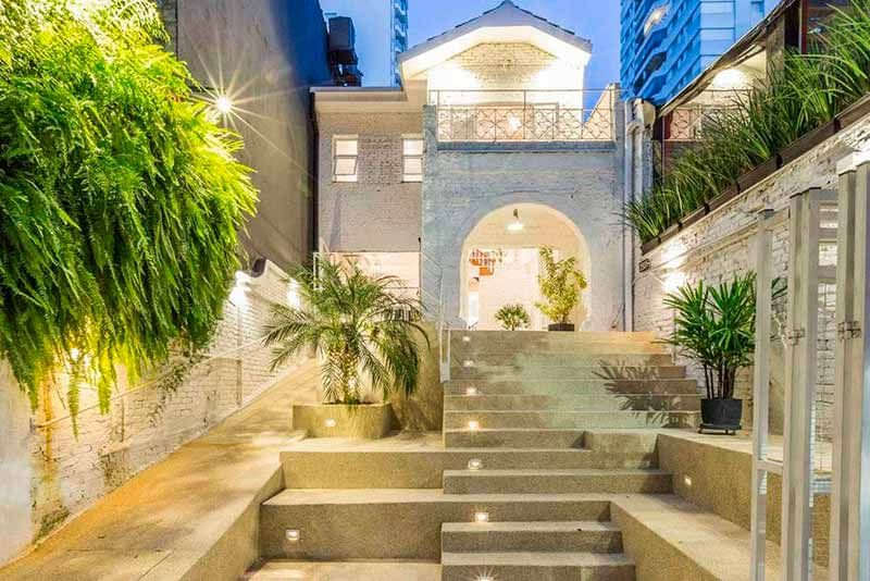 Branco Espaço para casamento moderno