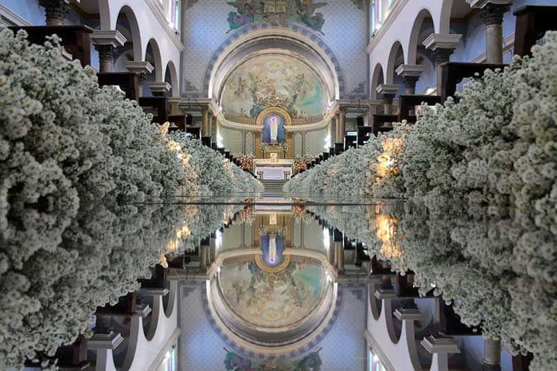 Nalva Flores e Decoração de casamento romântico