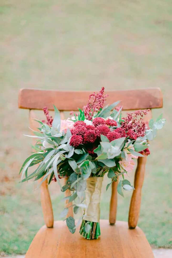 Buquê de casamento rústico