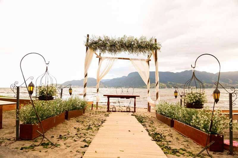 Pousada velas do Engenho casamento na praia
