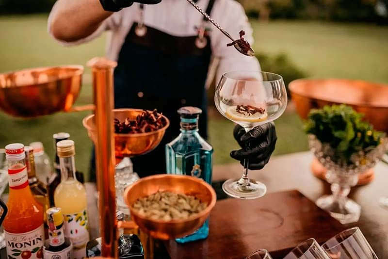 Liquid Coquetéis casamento na praia