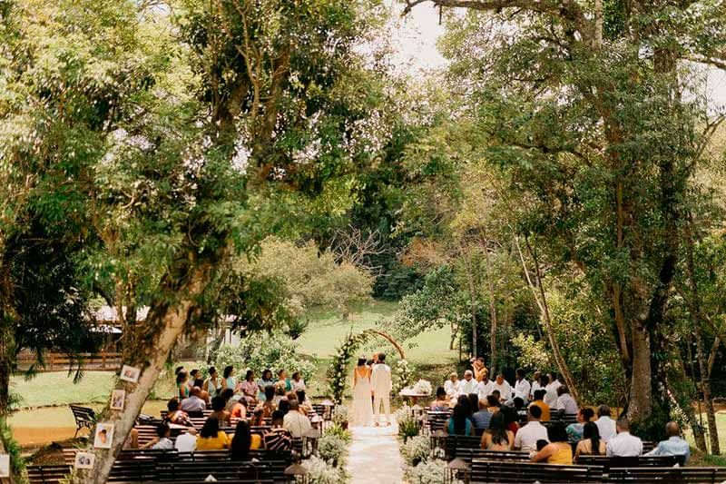 Espaço natureza - casamento no campo