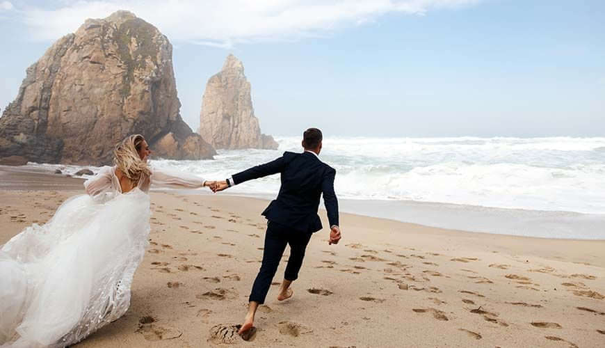 Foto de casamento na praia